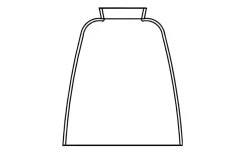 Reservglas Till Kappa Vägglampa Opal