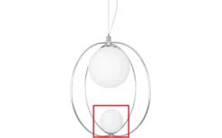 Reservglas till Saint 60 Taklampa