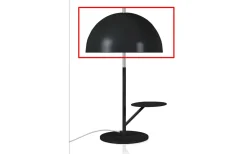 Reservskärm till 414011 Bord Butler Svart