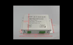 RGB kontroller med RF-fjärr för 230V RGB Led strip Vit