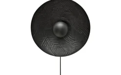 Ribble Vägglampa Ø35cm Matt Svart