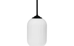Riflet Fönsterlampa 14cm Opal/Svart