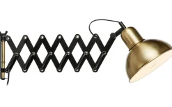 Riggs Vägglampa Mässing/Svart