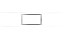 Rigido Plafond LED i borstat stål