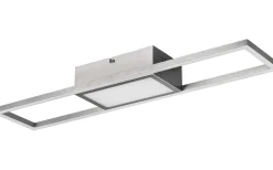 Rigido Plafond LED i borstat stål