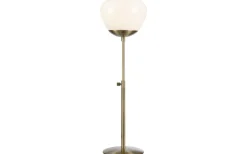 Rise Bordslampa 60cm Antikmässing/Vit
