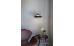 Rivoli Taklampa Ø40 Svart-Koppar
