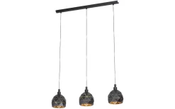 Roccaforte Taklampa 75cm Svart/Guld