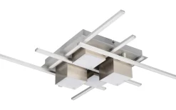 Roger Plafond LED i borstat stål