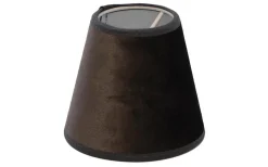 Roma Lampskärm Sammet Ø11cm Antracitgrå