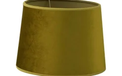 Roma Lampskärm Sammet Ø30cm Guldgul