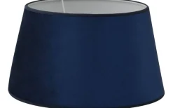 Roma Lampskärm Sammet Låg Ø32cm Mörkblå