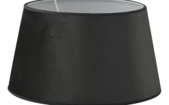 Roma Lampskärm Sammet Låg Ø36cm Antracitgrå