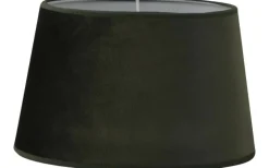 Roma Oval Lampskärm Sammet 30cm Khakigrön