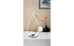 Roncade Bordslampa 34cm LED 3000K 14W Krom