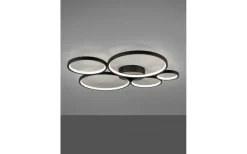 Rondo Plafond LED 5-delad mattsvart