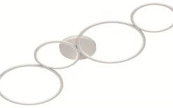 Rondo Plafond LED 4-delad mattvit