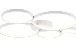 Rondo Plafond LED 5-delad mattvit