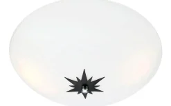 Rose Plafond 35cm Vit/Svart