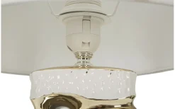 Rosso Bordslampa 43,5cm Vit/Guld