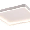 Rotonda Plafond LED fyrkantig matt vit
