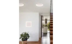 Rotonda Plafond LED fyrkantig matt vit