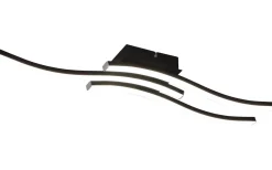 Route Plafond LED 3-delad mattsvart
