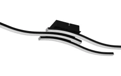 Route Plafond LED 3-delad mattsvart