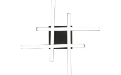 Route Plafond LED 4-delad mattsvart 4000K