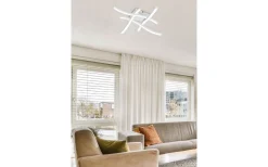 Route Plafond LED 4-delad mattvit