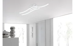 Route Plafond LED 3-delad mattvit