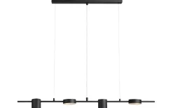 Row Taklampa 106cm Svart