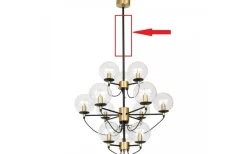 Rör till Perla Taklampa 70cm