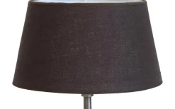 Sabina Oval Lampskärm 20cm Choklad