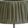 Sabina Plisserad Lampskärm Ø25cm Olivgrön