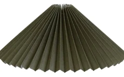 Sabina Plisserad Takskärm Ø40cm Olivgrön