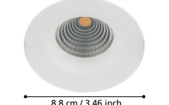 Saliceto Spotlight LED 2700K 6W Vit
