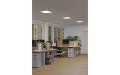 Salobrena LED-Panel 45x45cm utv/inf med fjärrkontroll LED RGBW 21W Vit