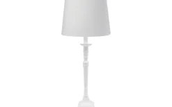 Salong Bordslampa 55cm Vit/Offwhite Lin