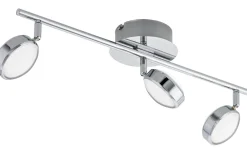 Salto Takspotlight 56cm LED 3000K 3x5,4W Krom