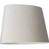 Sammet Lampskärm Oval 25cm Beige