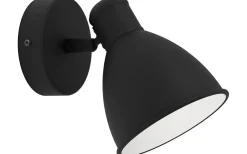 San Peri 1 Vägglampa GU10 LED 3000K 3W Svart IP44