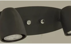 Sandnes Vägglampa 2L Svart