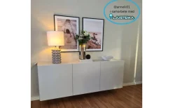 Sara Classic Lampskärm Ø30cm Franza Vit