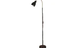 Sarek Golvlampa 136cm Svart/Krom E27