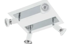 Sarria Takspotlight 26cm GU10 LED 3000K 4x4,5W Vit