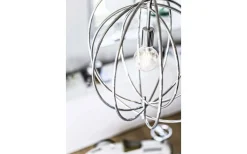 Saturnus Taklampa Krom