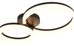 Scope Plafond LED 2-delad mattsvart