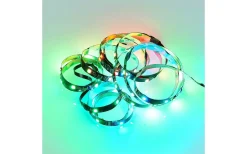 Screen LED-remsa för 51” skärm 3m RGB Komplett Kit USB Svart