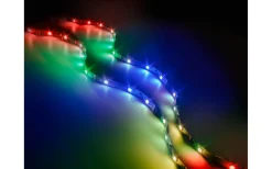 Screen LED-remsa för 21” skärm 1,2m RGB Komplett Kit USB Svart